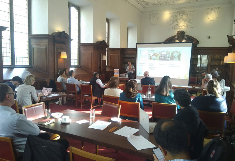 CRoSS event in the Old Library, Pembroke College, Cambridge