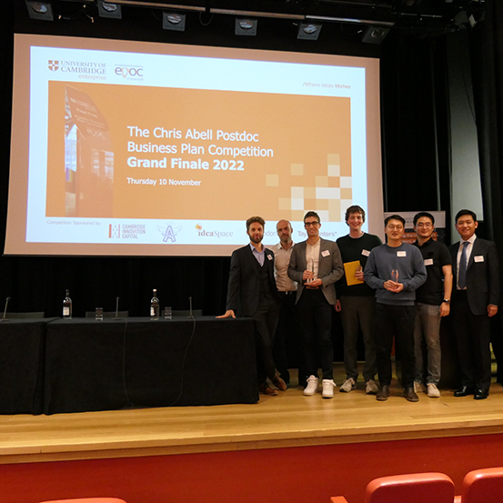 2022 Chris Abell Postdoc Business Plan Competition Grand Finale finalists
